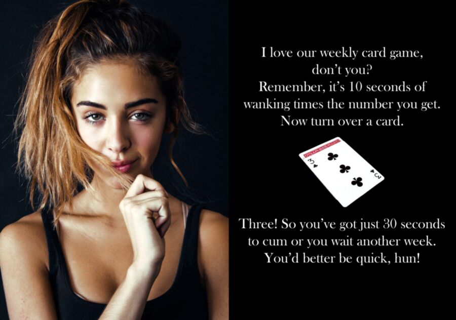 Femdom Dice and Card Games.