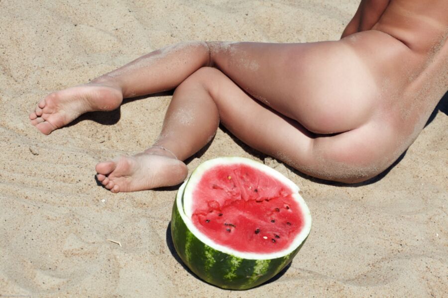 Free porn pics of Outdoor Teens - LADA - Watermelon 8 of 50 pics