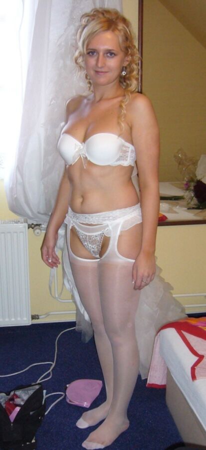Free porn pics of From BRIDE to WHORE Dressed undressed 12 of 12 pics