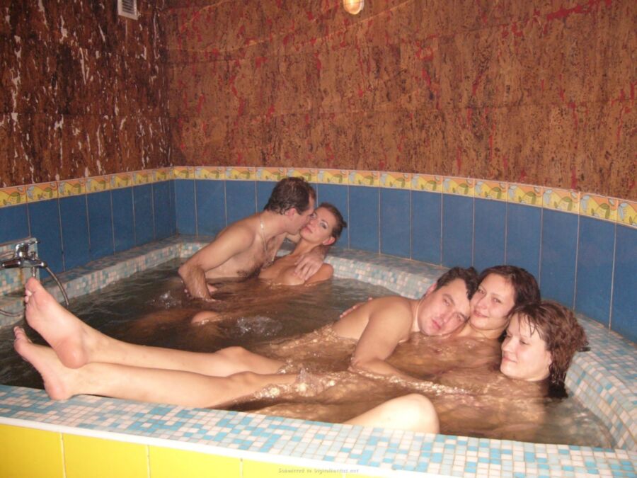 Jacuzzi home group party topless rather Jacuzzi home group party topless are
