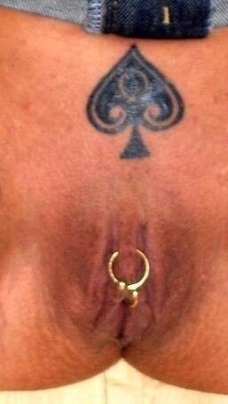 Free porn pics of QUEEN OF SPADES Tattooed BBC Owned Sluts 5 of 27 pics