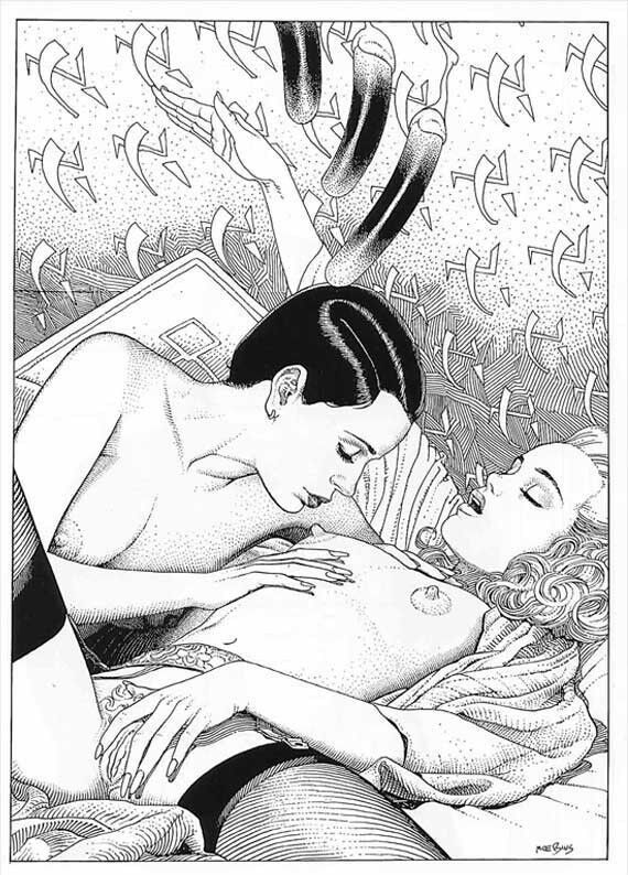 The erotic art of Jean Giraud (Moebius) 20 of 25 pics