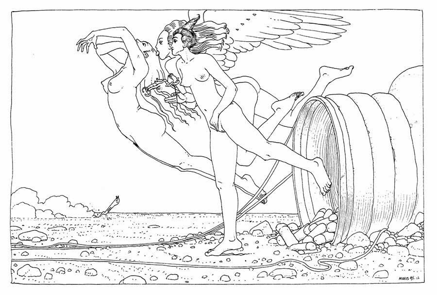 The erotic art of Jean Giraud (Moebius) 21 of 25 pics