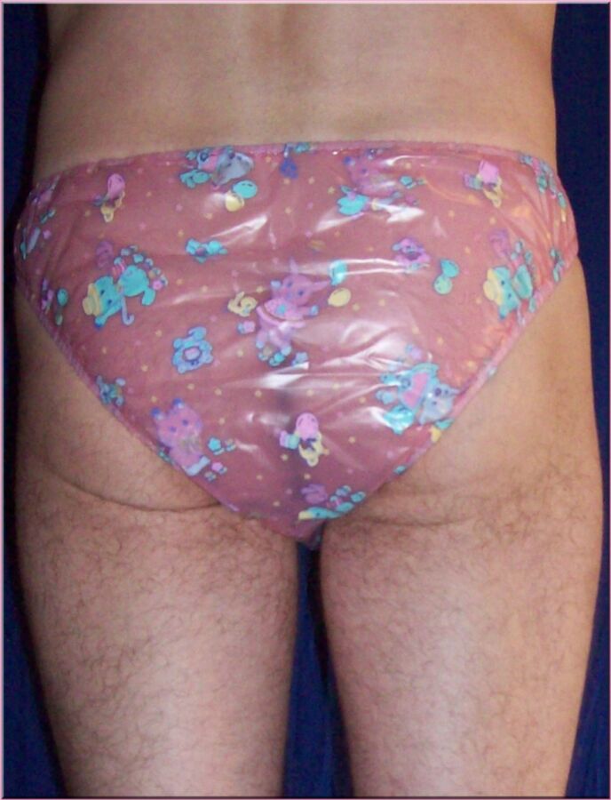 Free porn pics of pink plastic panties 8 of 8 pics