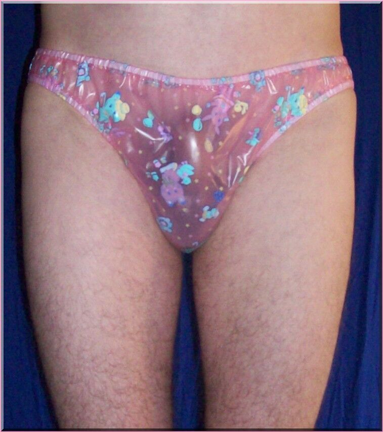 Free porn pics of pink plastic panties 7 of 8 pics