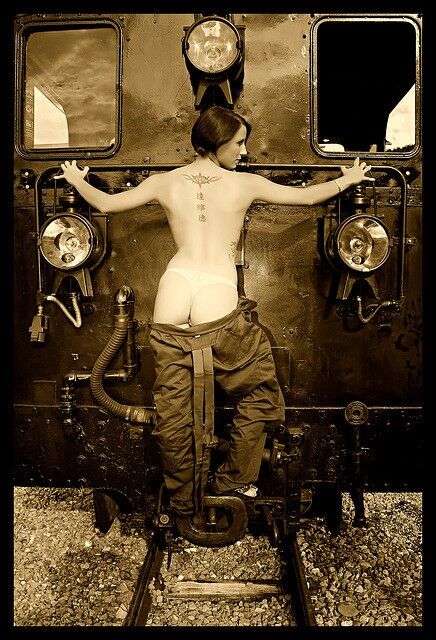 Free porn pics of women and steam trains - engines - No punks! 5 of 63 pics