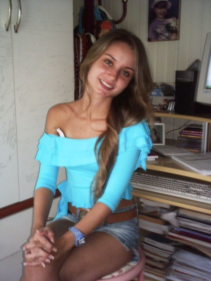 Free porn pics of Cute Brazilian Blonde 21 of 49 pics