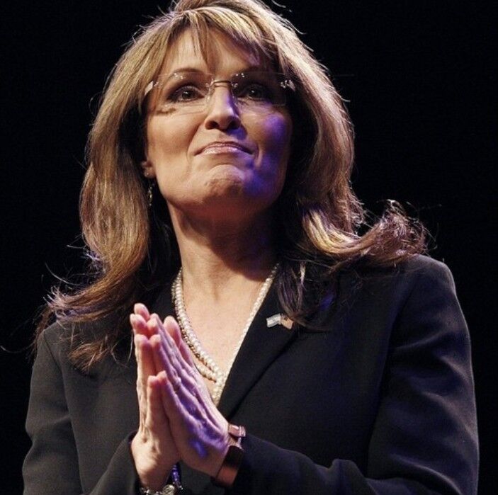 Free porn pics of Love masturbating to conservative Sarah Palin 5 of 50 pics