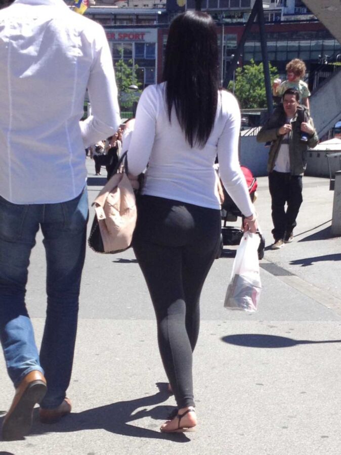 Free porn pics of Leggings Candid Ass Girl 3 of 23 pics