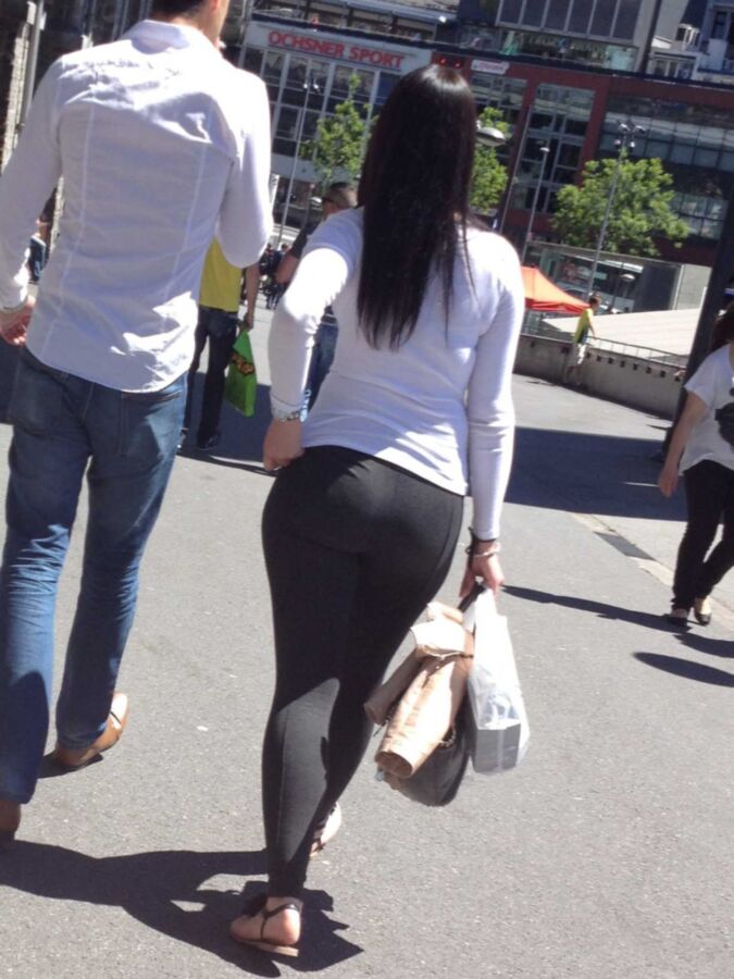 Free porn pics of Leggings Candid Ass Girl 12 of 23 pics