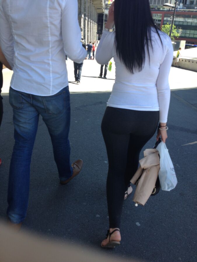 Free porn pics of Leggings Candid Ass Girl 20 of 23 pics