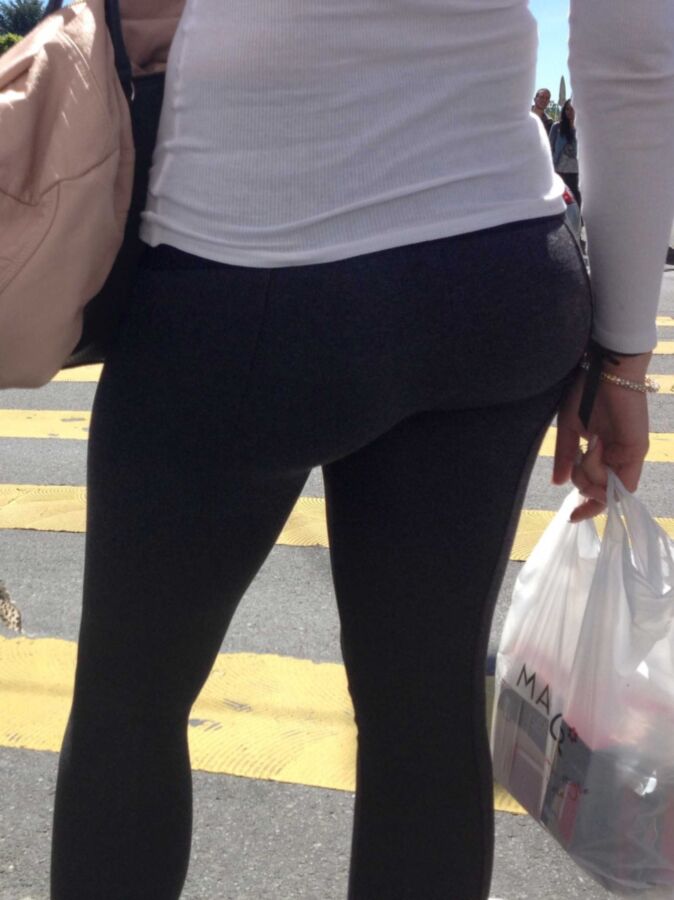 Free porn pics of Leggings Candid Ass Girl 2 of 23 pics